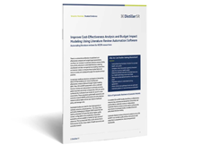 Improve Cost-Effectiveness Analysis and Budget Impact Modeling Using Literature Review Automation Brief